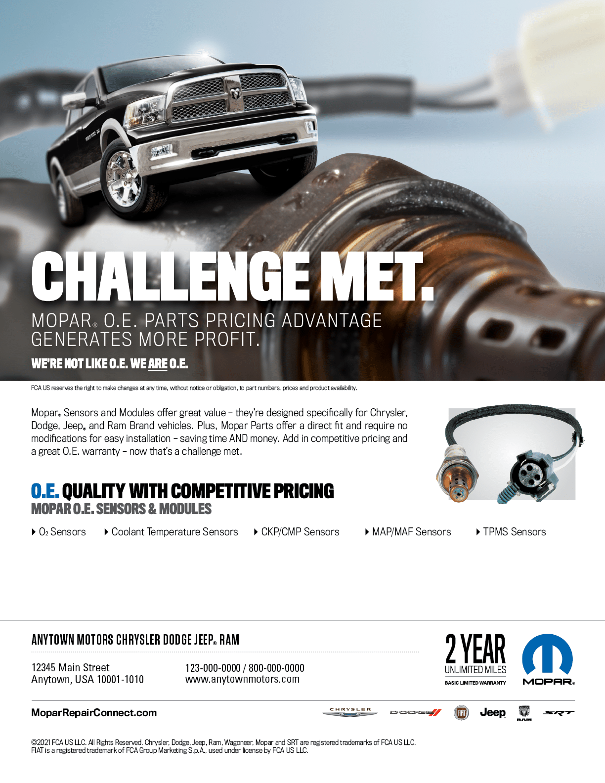 Mopar Sensors & Modules Flyer