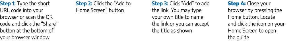 Step 1: Type the short URL code into your browser or scan the QR code and click the “Share” button at the bottom of y...