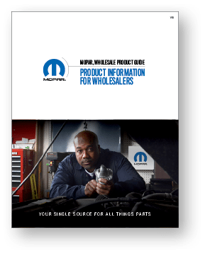 A collection of Mopar, SUSTAINera and Cummins product sales flyers for wholesalers. 